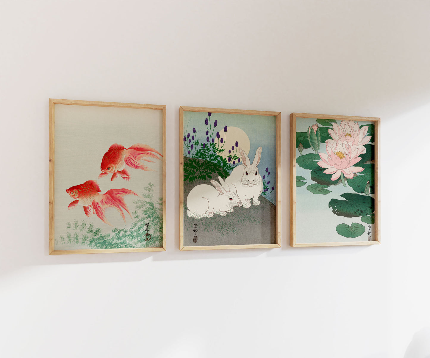 Ohara Koson | Gallery Wall | Set of 3