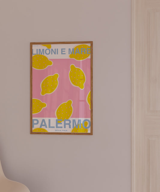 Palermo Lemon Print | Fruit Market