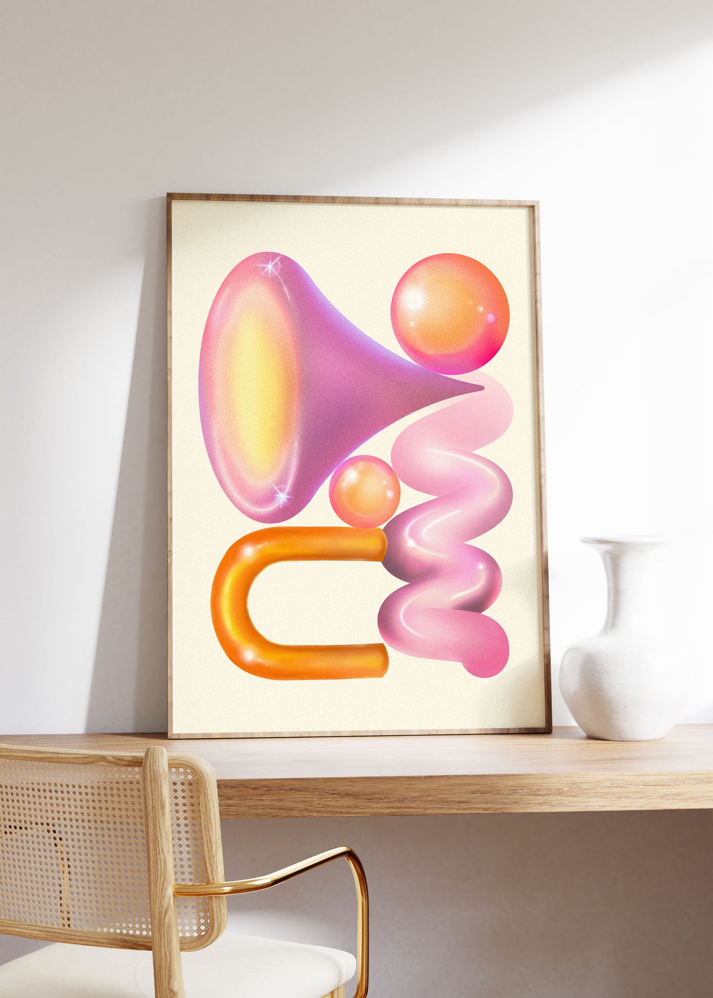 Psychedelic Shapes | Postmodern Art Collection