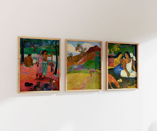 Paul Gauguin Print Set | Gallery Wall | Set of 3