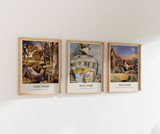 Paul Nash Bundle | Gallery Wall | Set of 3