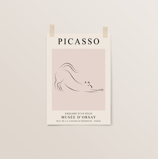 Cat Print | Pablo Picasso Exhibition