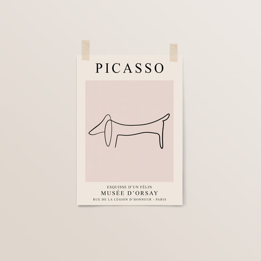 Dog Print | Pablo Picasso Exhibition