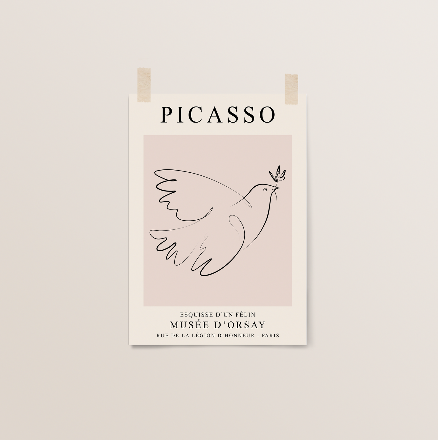 Dove Print | Pablo Picasso Exhibition