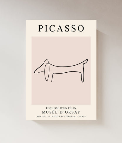 Dog Print | Pablo Picasso Exhibition