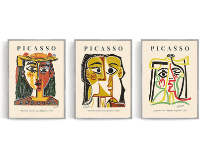 Picasso Print Set | Gallery Wall | Set of 3