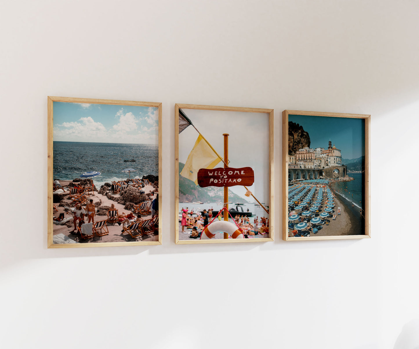 Positano, Amalfi Coast, Italy Print Set | Photography Collection