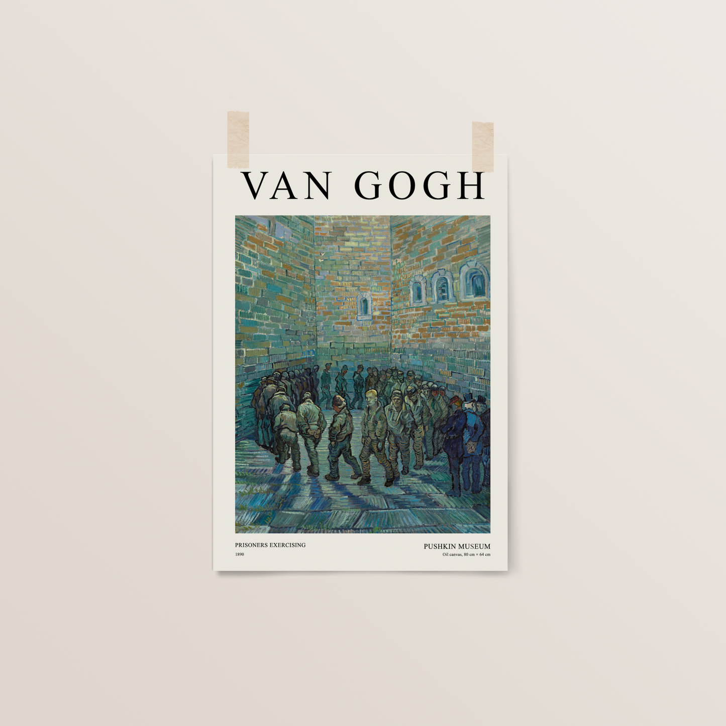 Prisoners Exercising | Van Gogh Exhibition