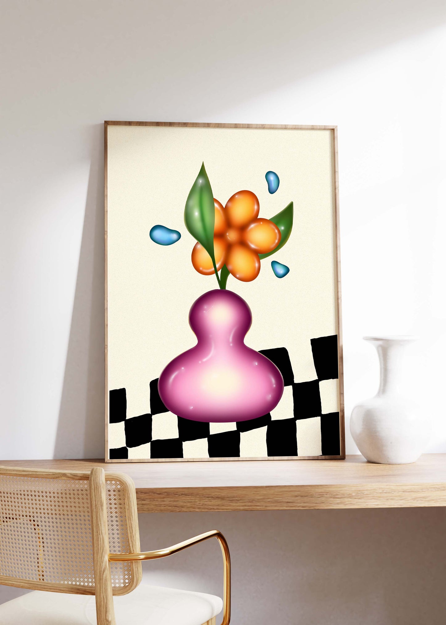 Psychedelic Vase | Postmodern Art Collection