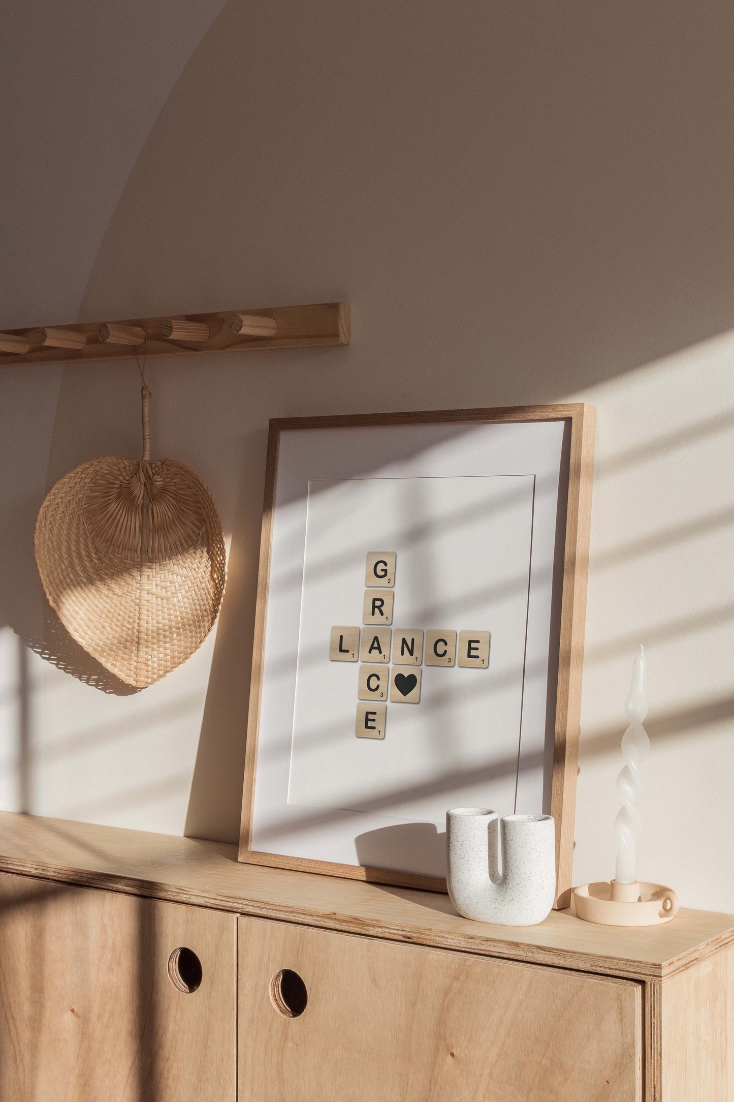 Personalised Scrabble Print