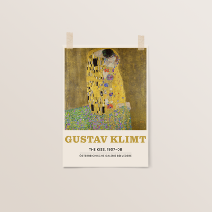 The Kiss 1908 | Gustav Klimt Exhibition