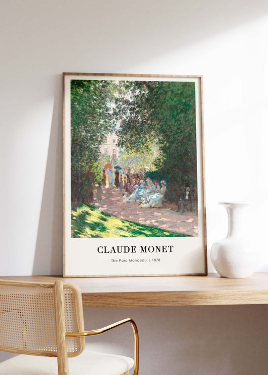 The Parc Monceau (1878) | Claude Monet