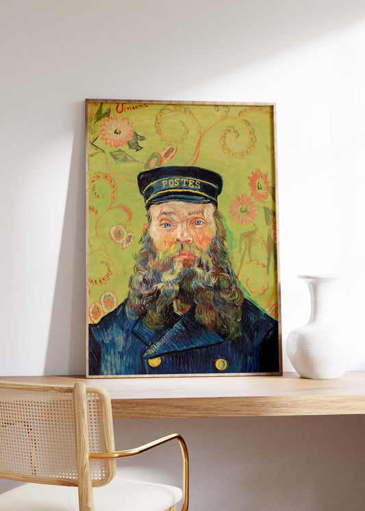 The Postman (Joseph Roulin) (1888) | Van Gogh Exhibition