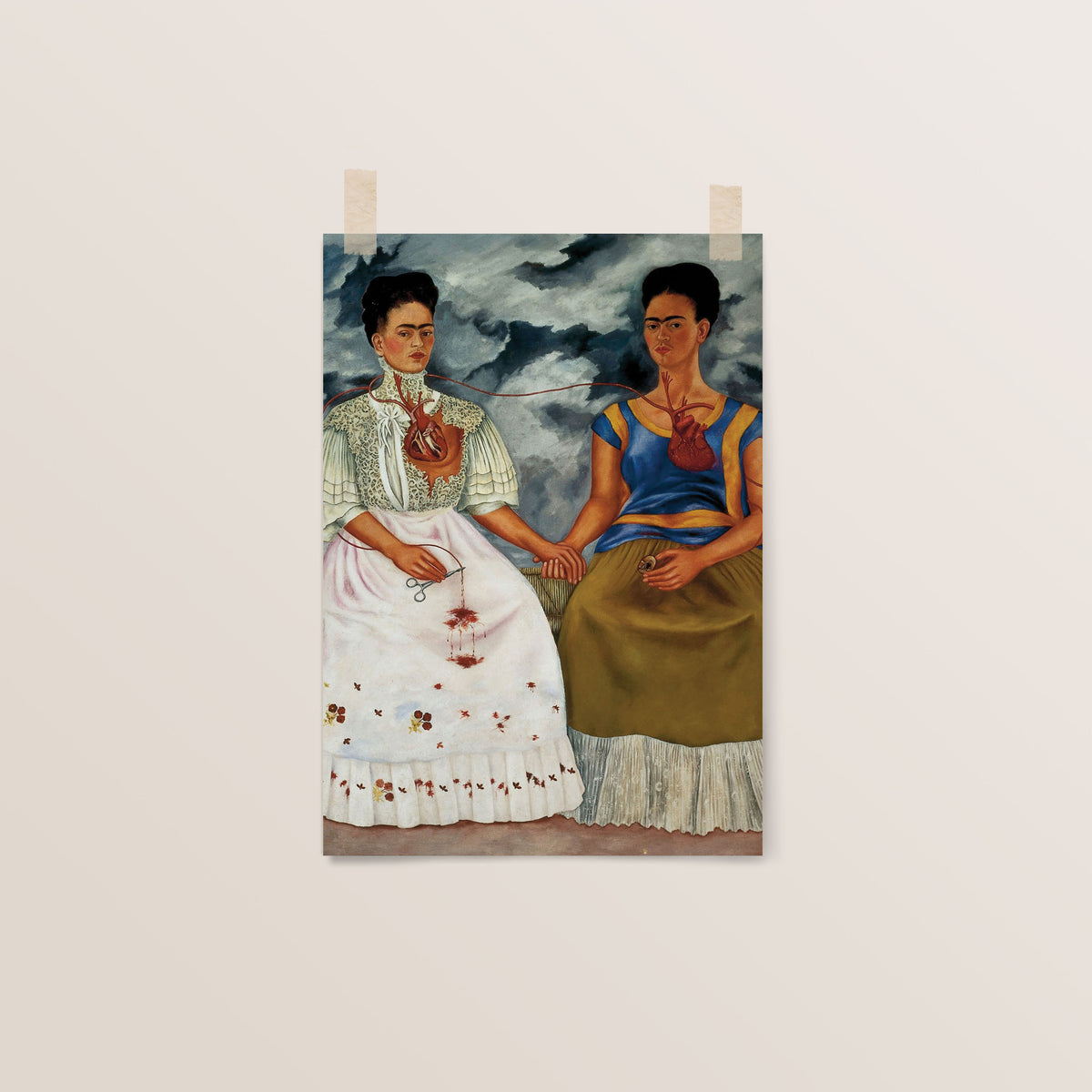 The Two Fridas: 1939 | Frida Kahlo – Studio93