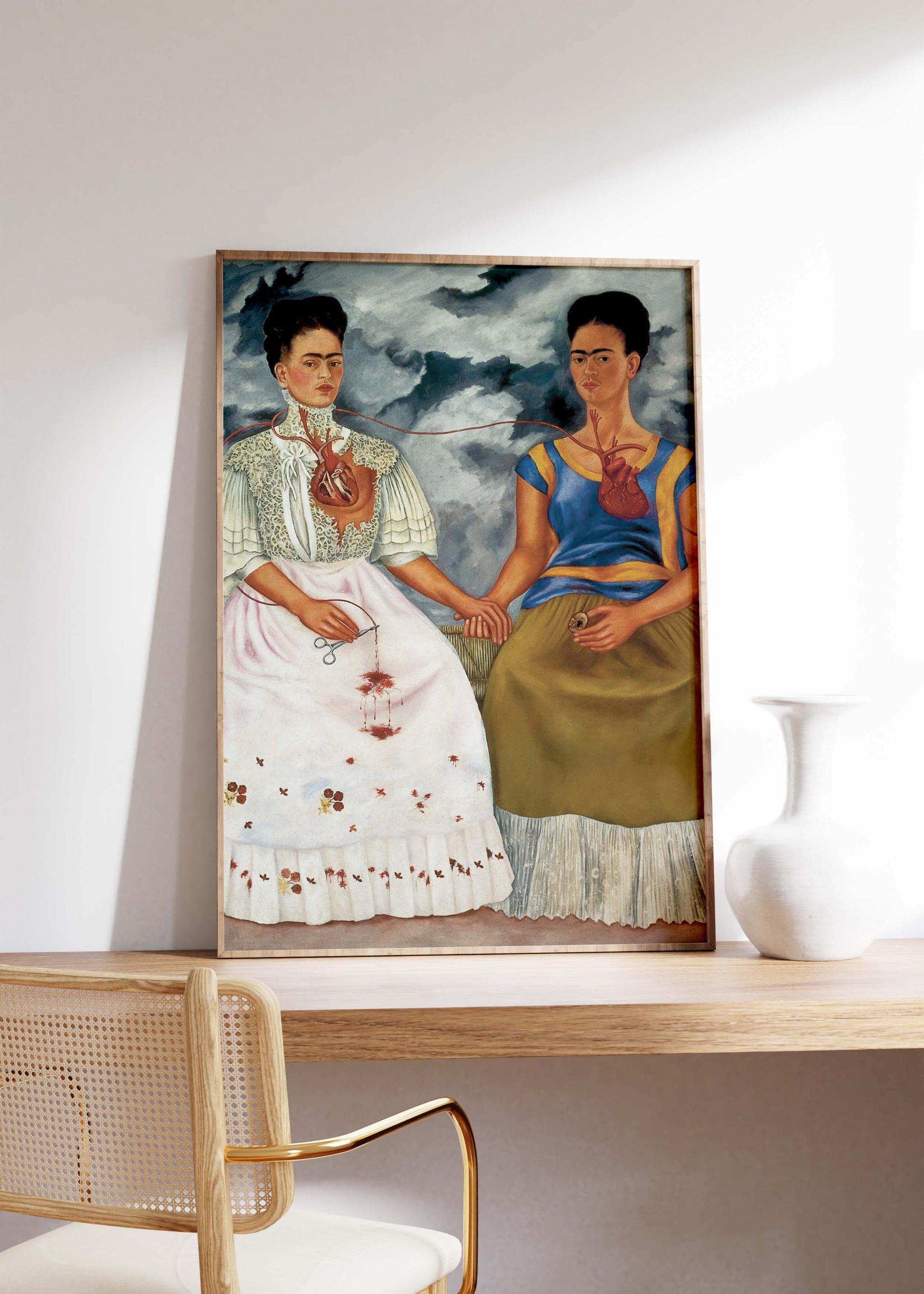 The Two Fridas: 1939 | Frida Kahlo – Studio93