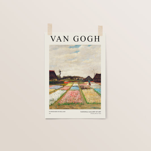 Flower Beds in Holland | Vincent Van Gogh