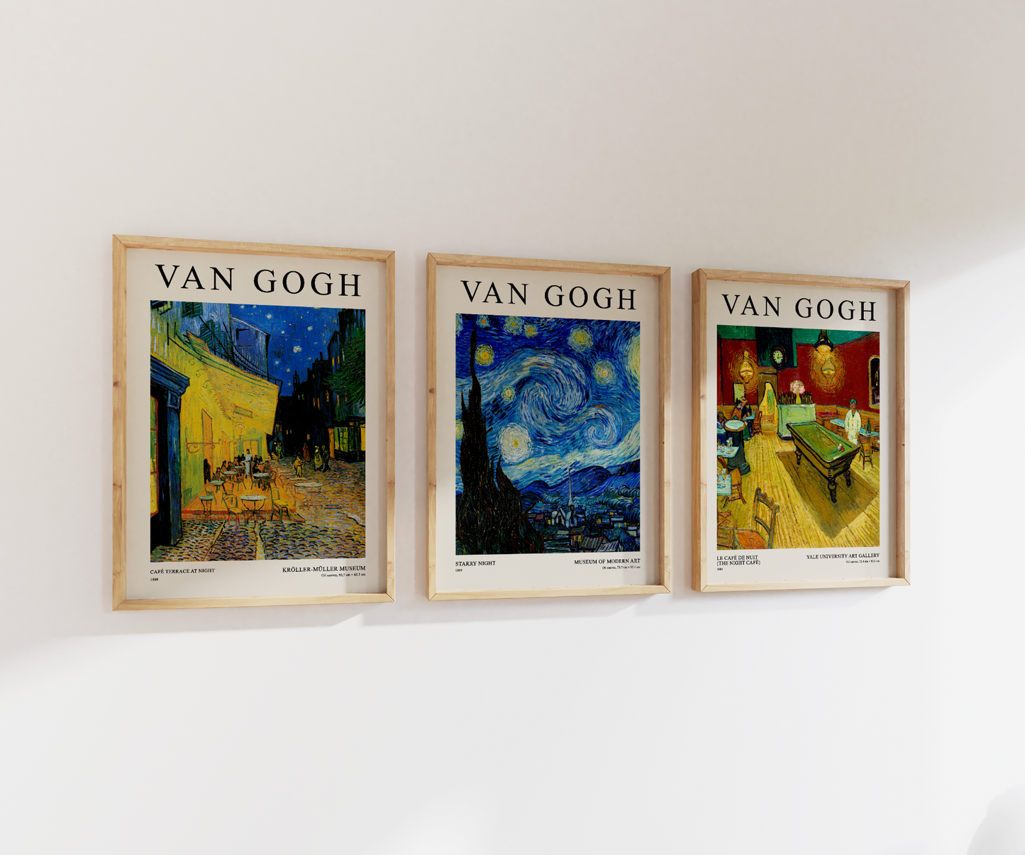 Van Gogh Print Set | Gallery Wall | Set of 3