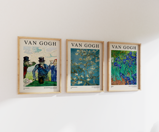 Van Gogh Print Set | Gallery Wall | Set of 3