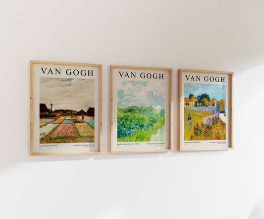 Vincent Van Gogh Print Set | Gallery Wall | Set of 3