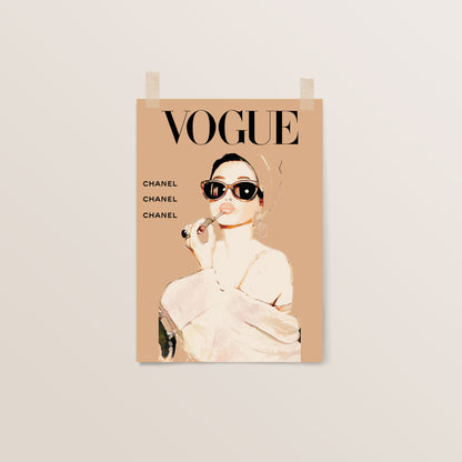 Vintage Magazine Cover