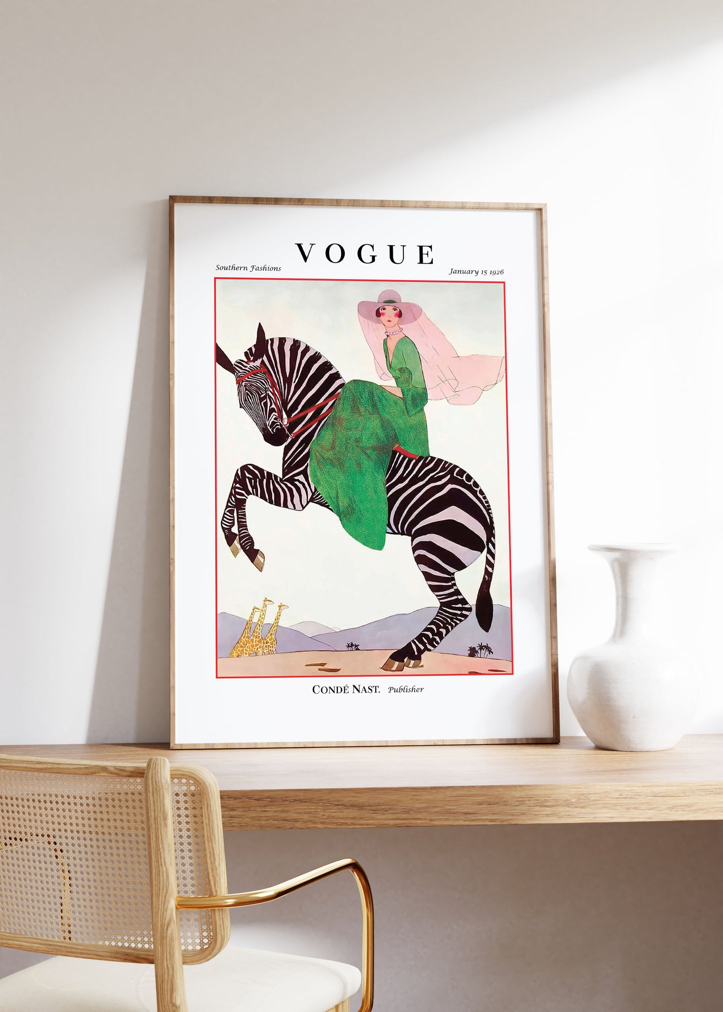 Vogue 1926 Print | Vintage Magazine Cover