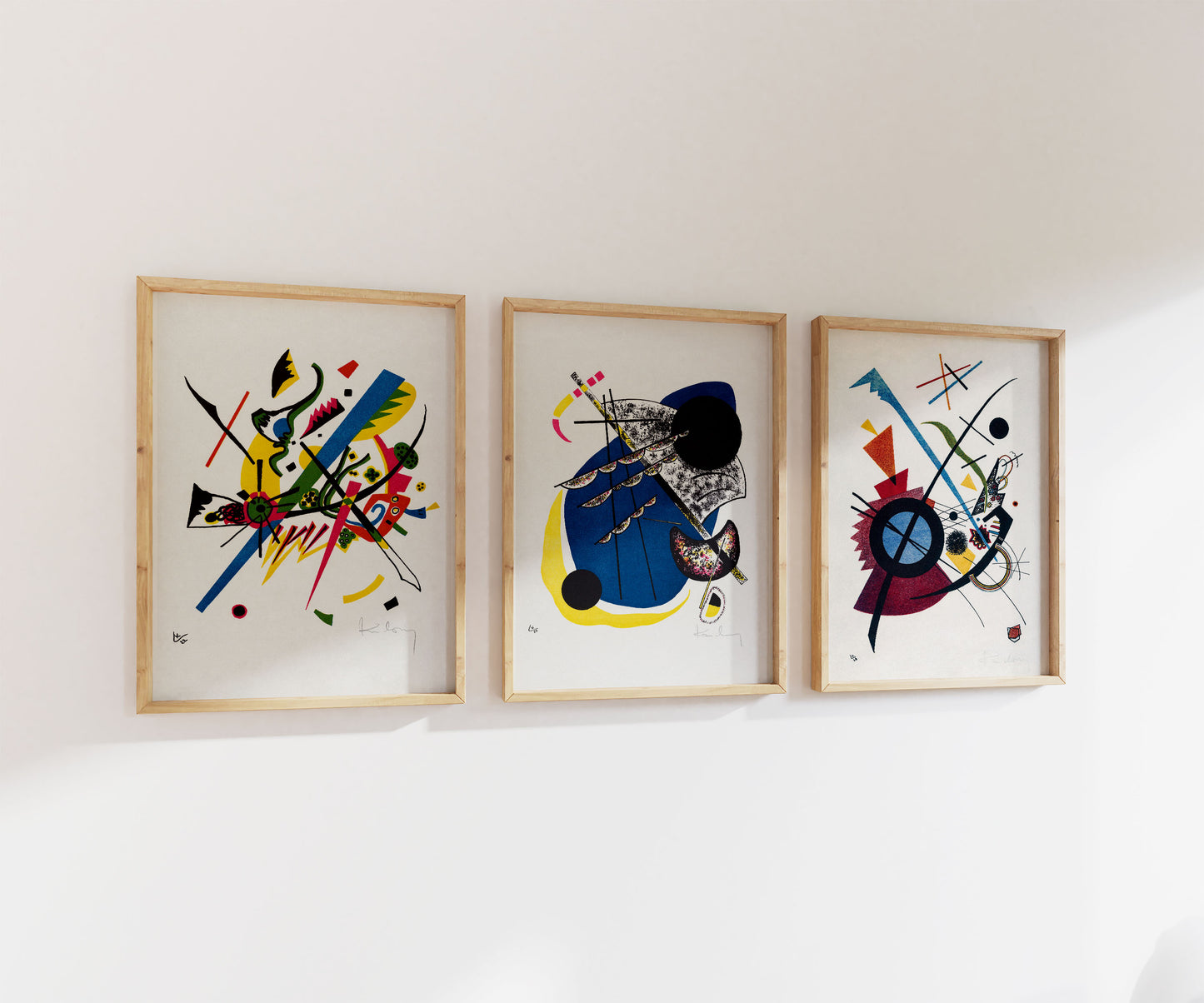 Wassily Kandinsky Print Set | Gallery Wall | Set of 3