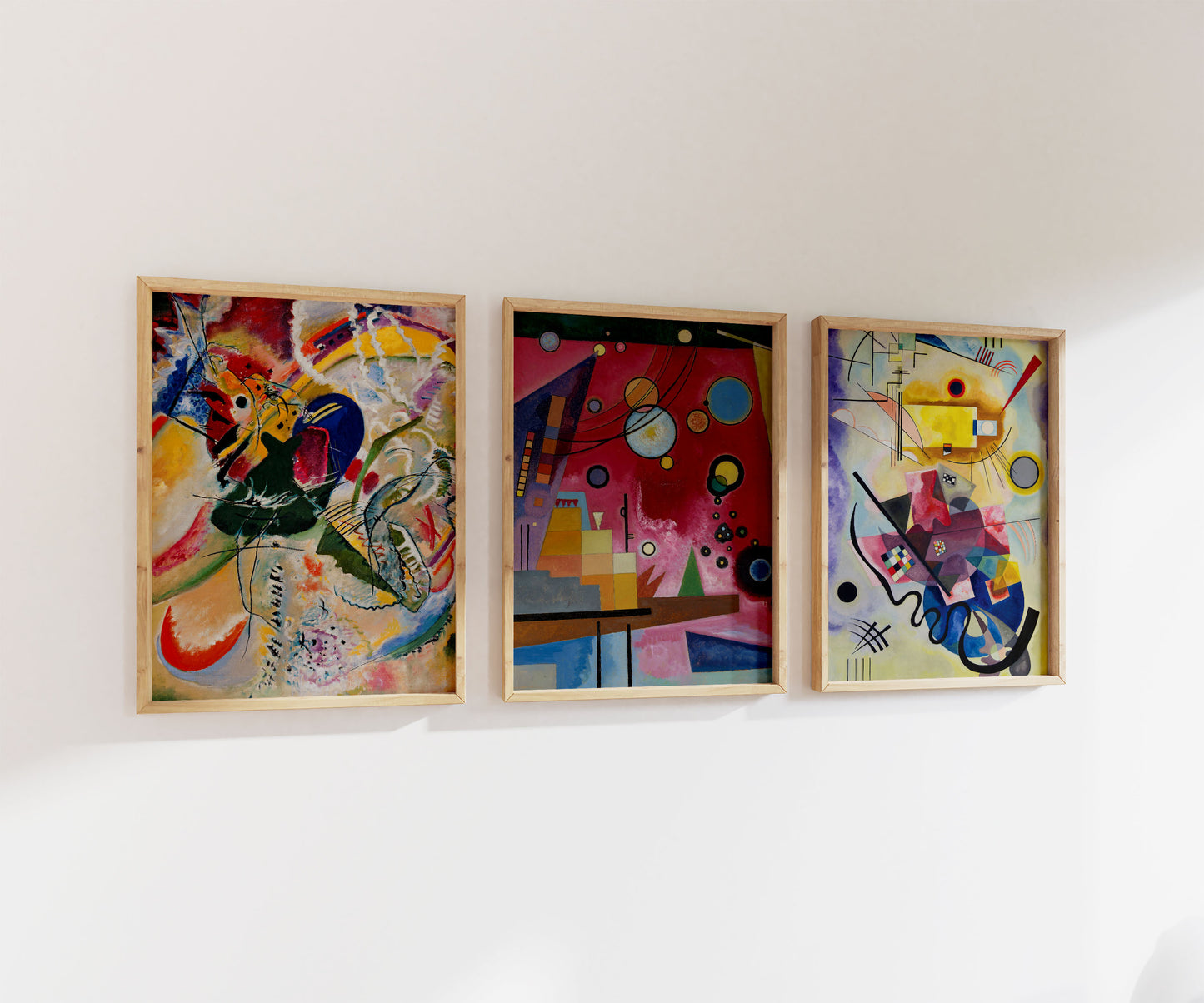 Wassily Kandinsky Print Set | Gallery Wall | Set of 3