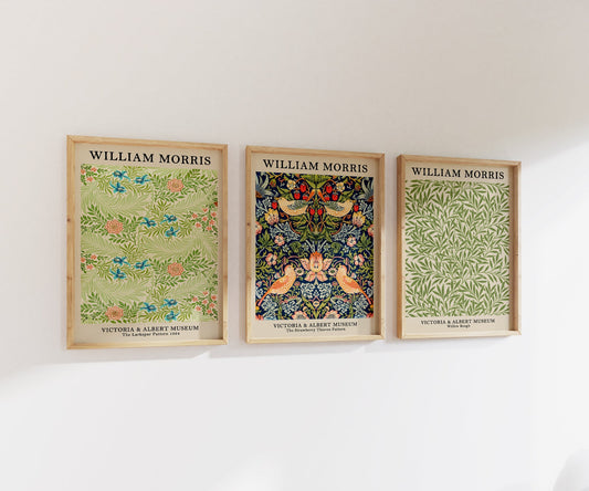 William Morris Print Set | Gallery Wall | Set of 3