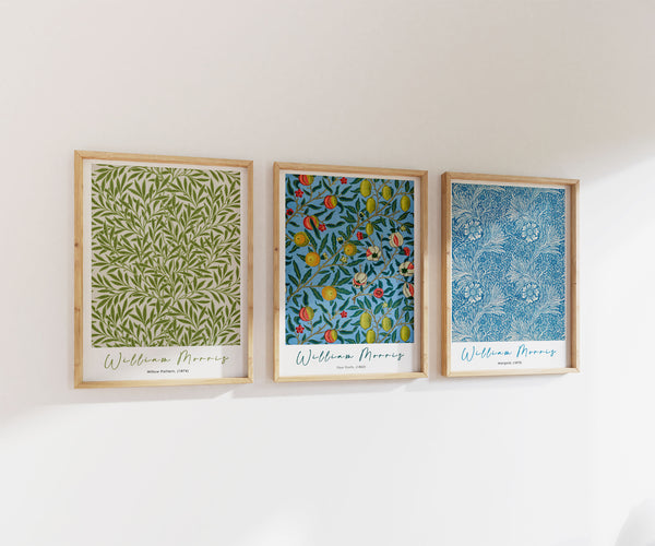 William Morris Print Bundle | Gallery Wall | Set of 3 – Studio93