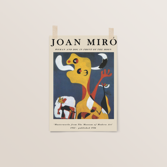 Woman & Dog | Joan Miró Exhibition