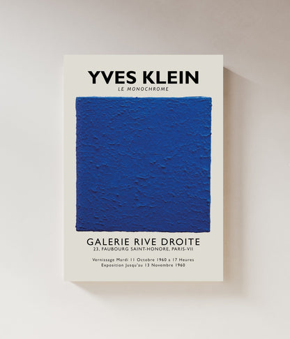 Galerie Rive Droite | Yves Klein Exhibition