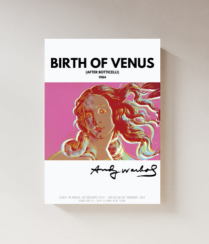 Birth of Venus | Andy Warhol