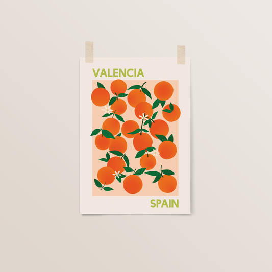 Fruit Market Print | Valencia, Spain