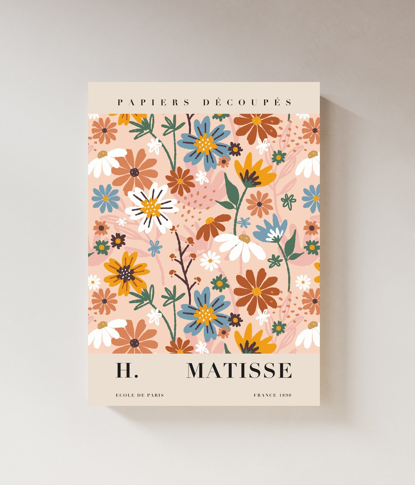 Flower Market Print | Wildflower | Matisse Art Exhibition Poster