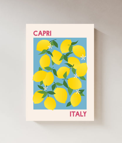 Fruit Market Print | Capri, Italy