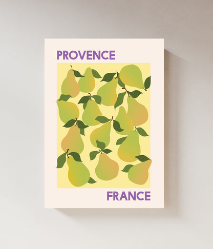 Fruit Market Print | Provence, France