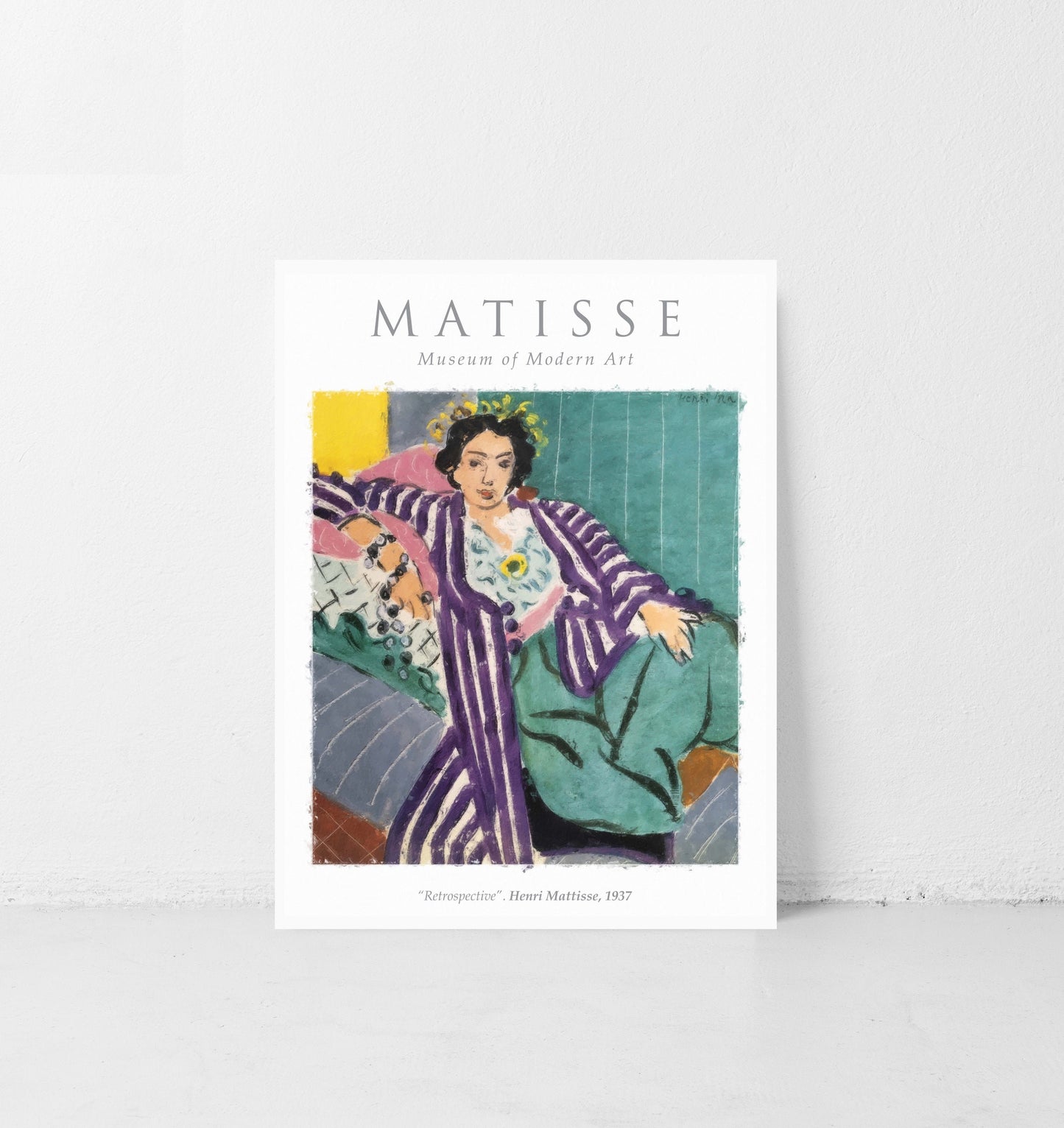 Matisse Wall Art Exhibition | Poster Painting | Retrospective Print