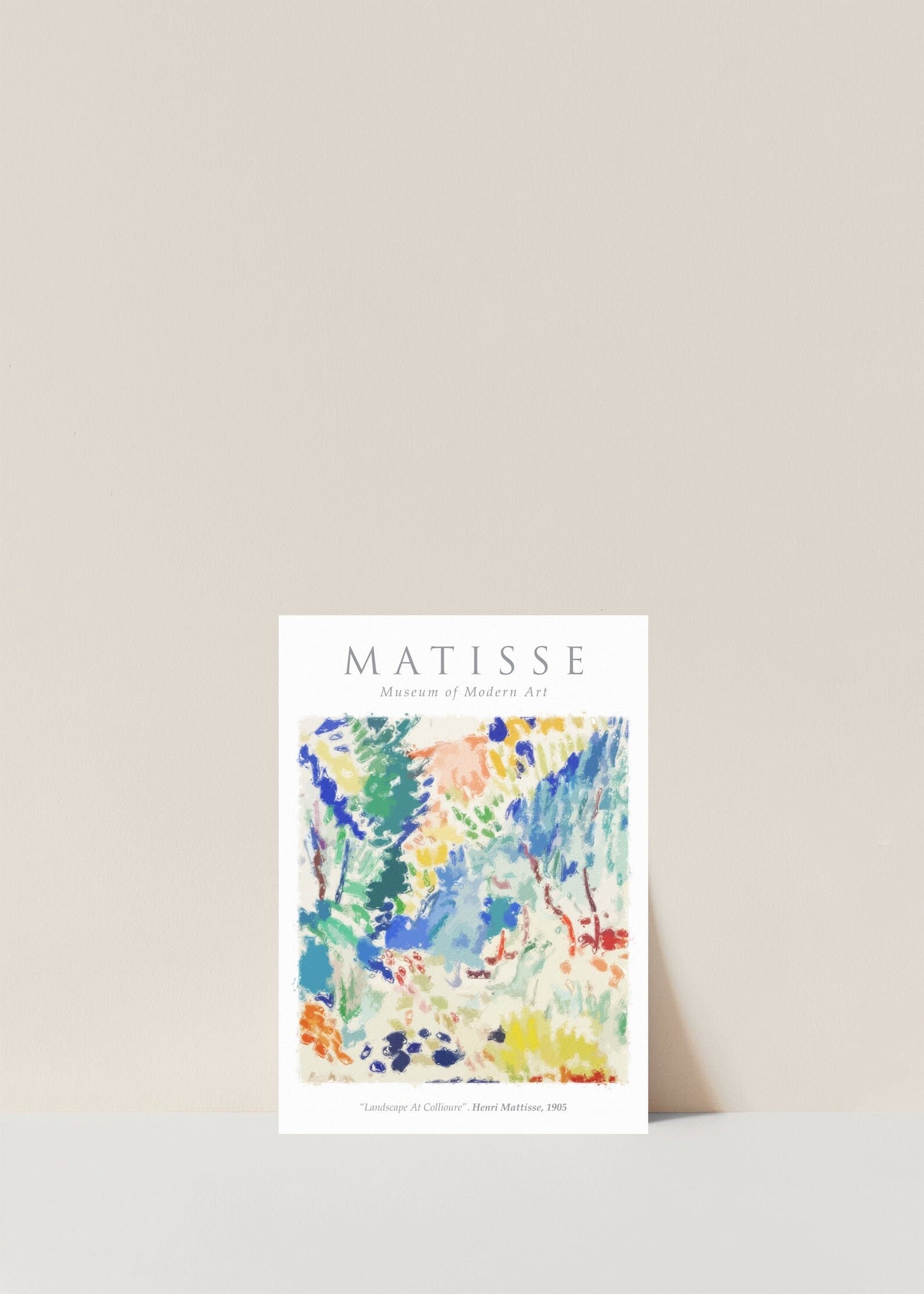 Matisse Wall Art Exhibition | Landscape at Collioure Print