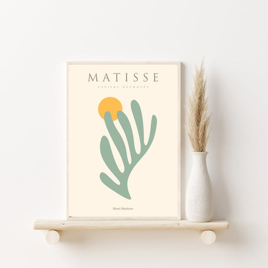 Matisse Wall Art Exhibition | Papiers Decoupes Sun Print