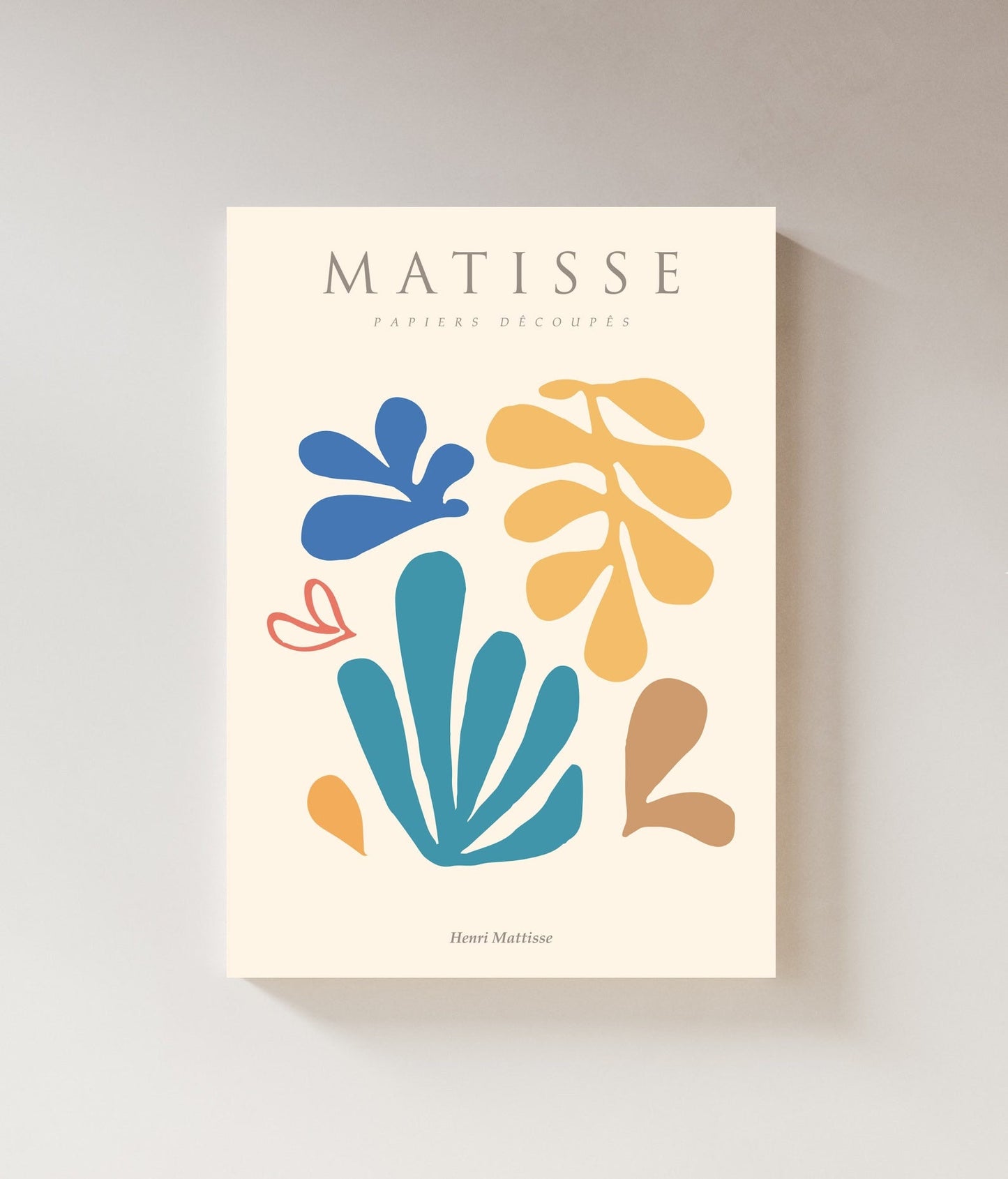 Matisse Wall Art Exhibition | Papiers Decoupes Pastel Print