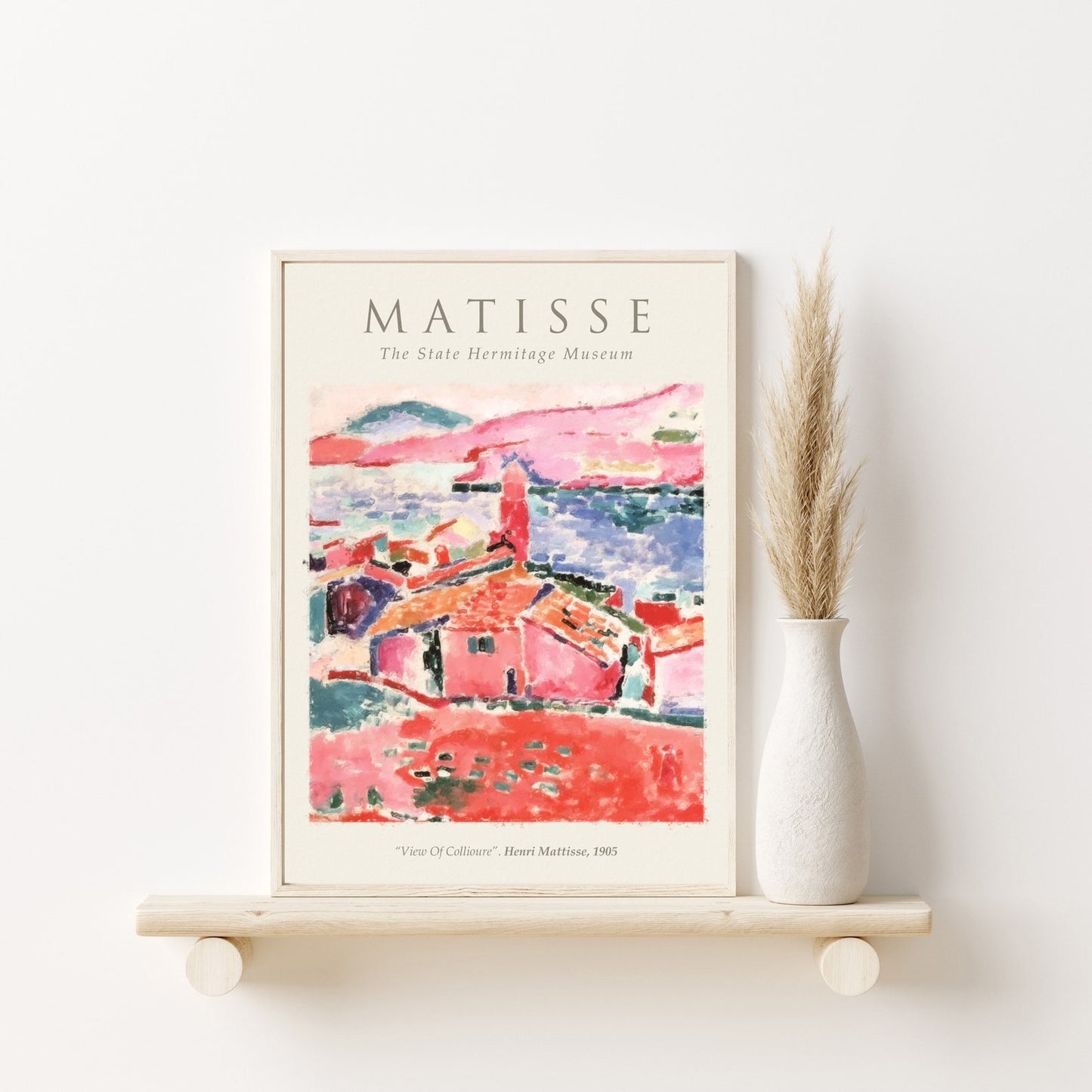 Matisse Wall Art Exhibition | View of Collioure Print