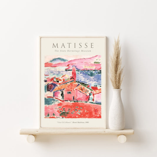 Matisse Wall Art Exhibition | View of Collioure Print