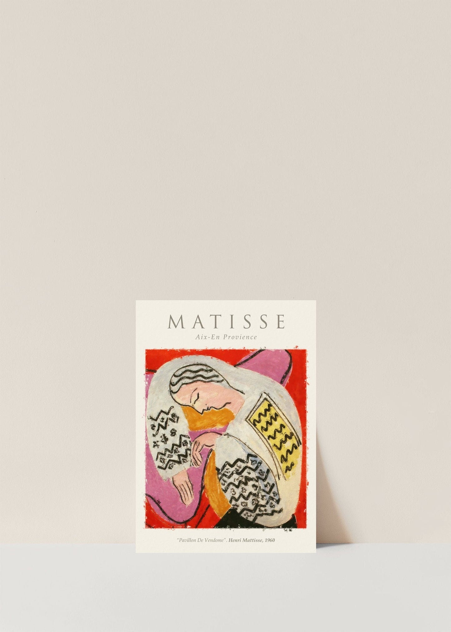 Matisse Wall Art Exhibition | Pavillon de Vendome Print