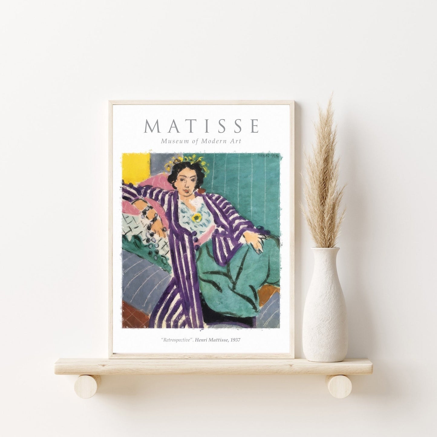 Matisse Wall Art Exhibition | Poster Painting | Retrospective Print