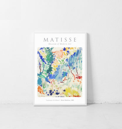 Matisse Wall Art Exhibition | Landscape at Collioure Print