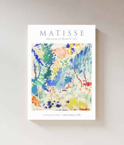 Matisse Wall Art Exhibition | Landscape at Collioure Print