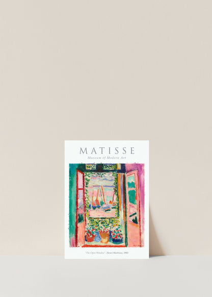 Matisse Wall Art Exhibition | The Open Window Print