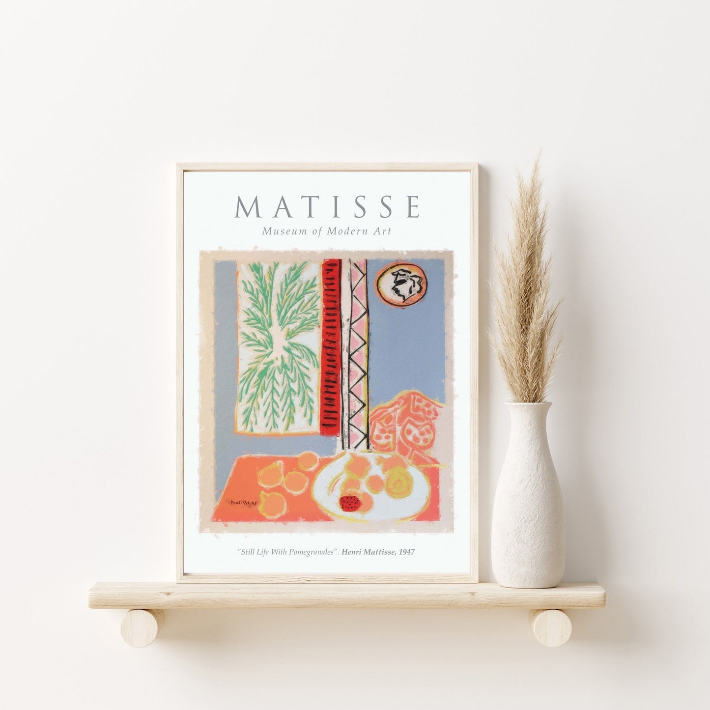 Matisse Wall Art Exhibition | Still Life with Pomegranates Print