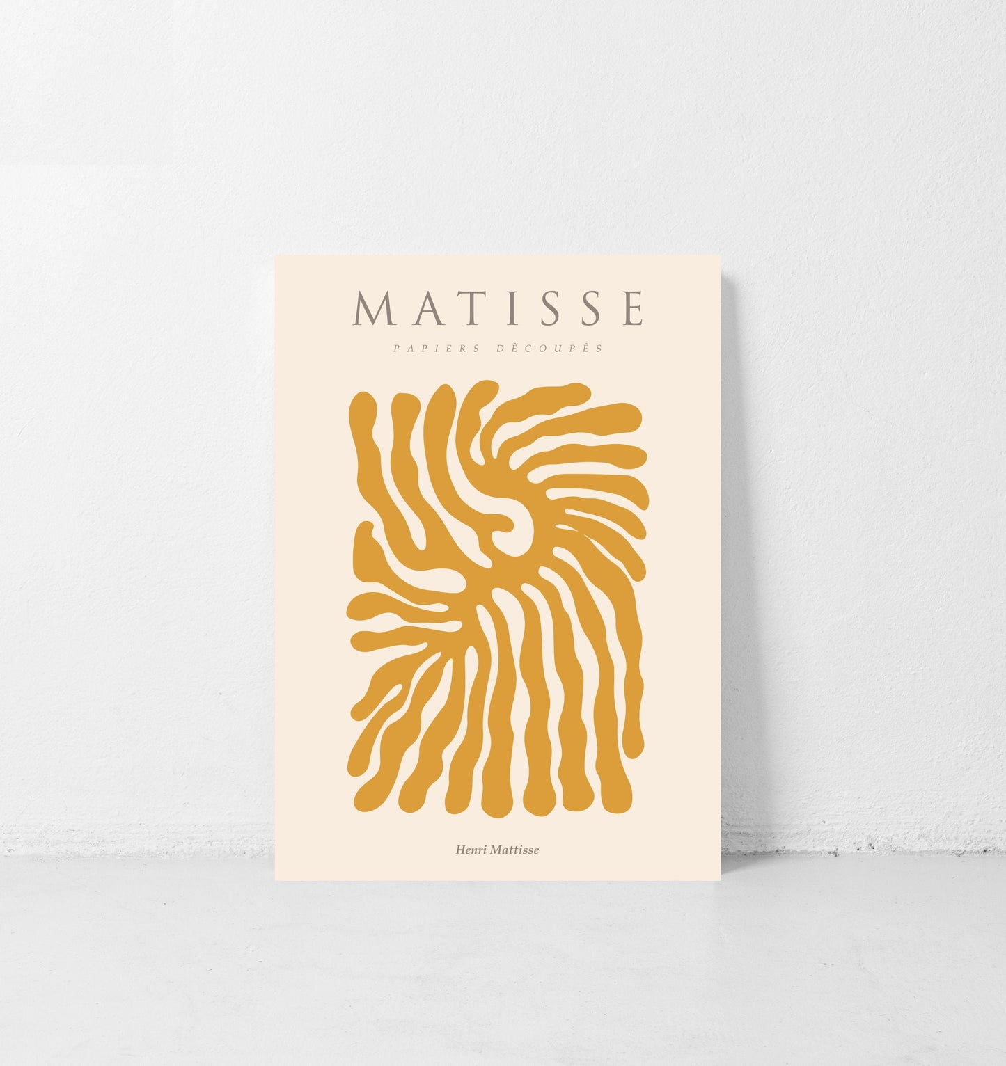 Matisse Wall Art Exhibition | Papiers Decoupes | Henri Matisse Inspired Print