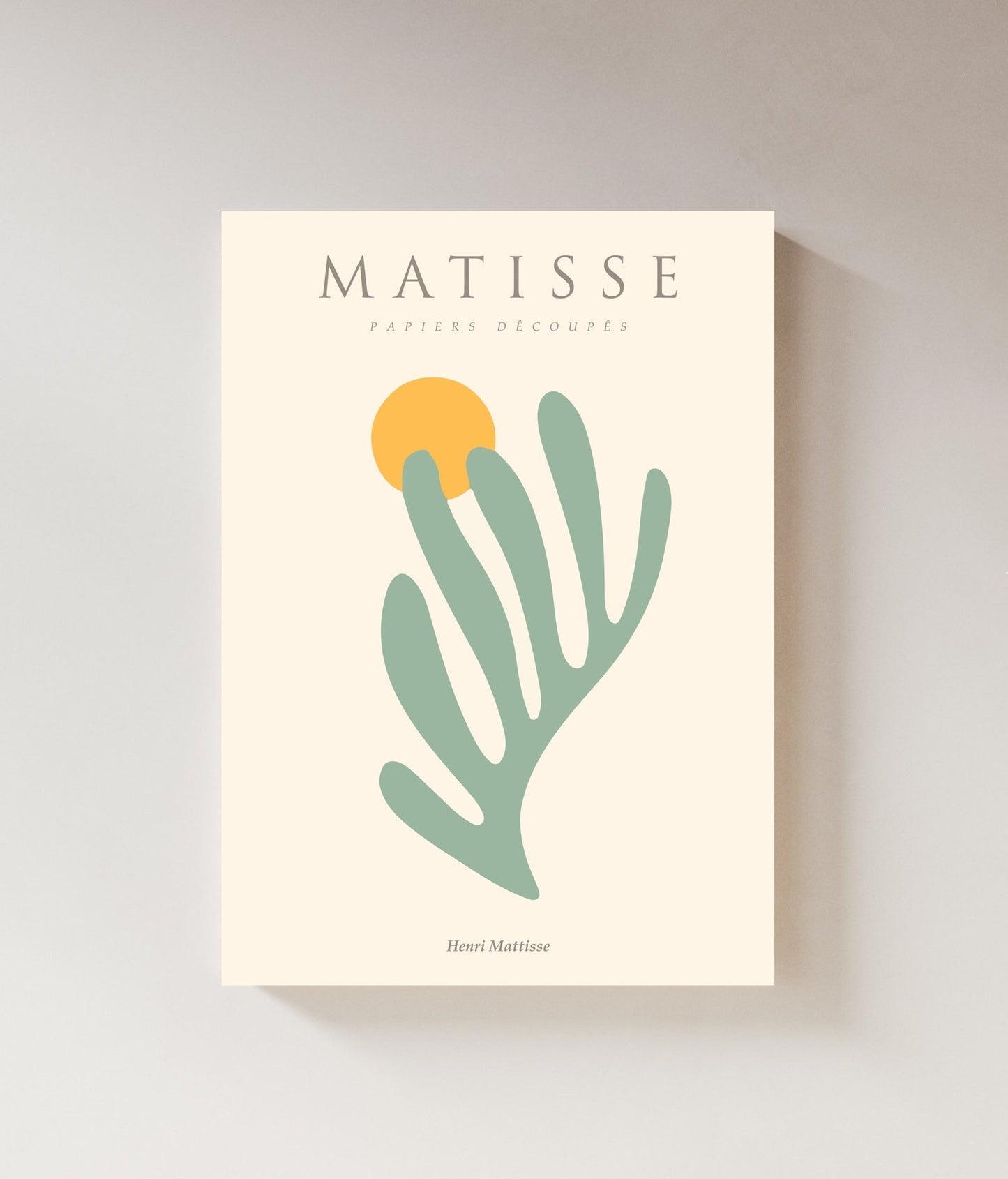 Matisse Wall Art Exhibition | Papiers Decoupes Sun Print